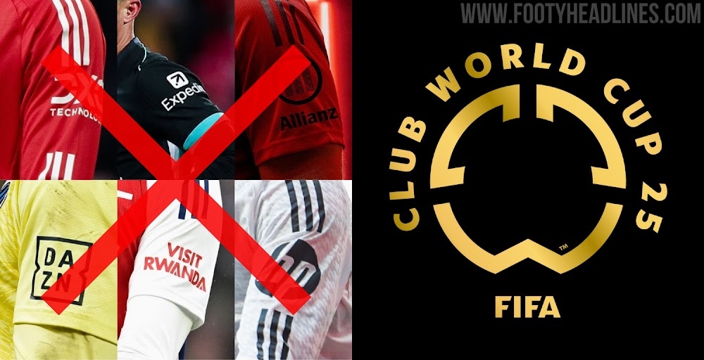 FIFA不允許世俱杯球隊有袖標(biāo)贊助，需貼上世俱杯徽標(biāo)