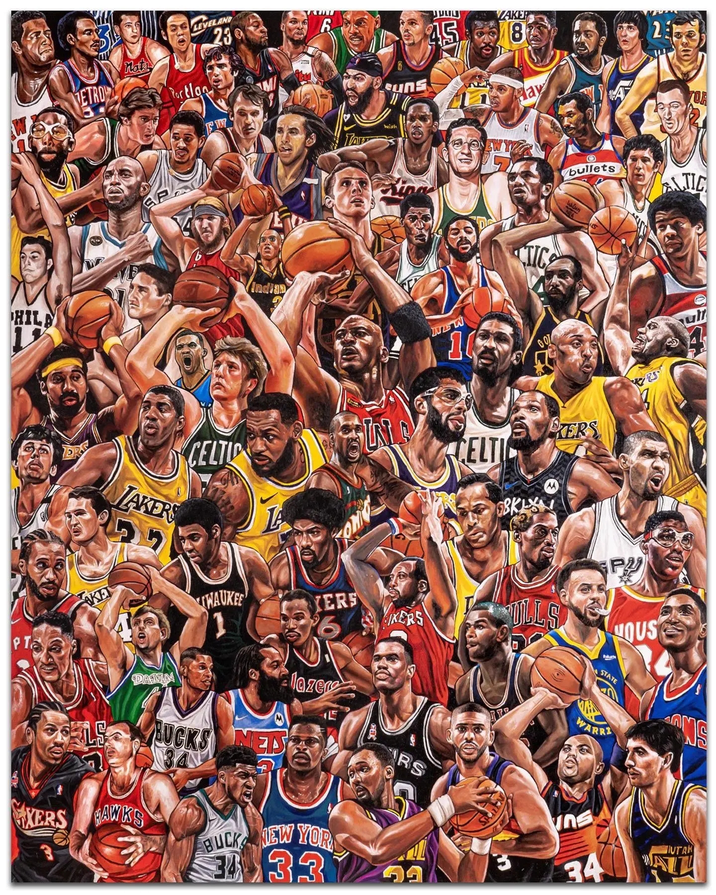  你是因?yàn)槟膫€(gè)球星或哪場(chǎng)比賽愛上的NBA？