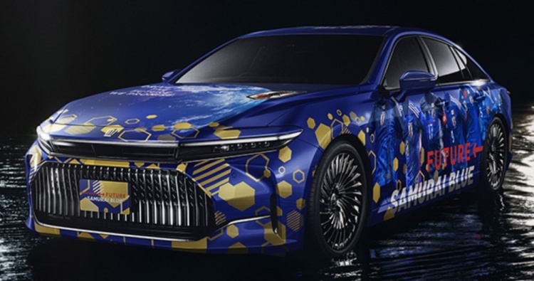  與車企聯(lián)動，日本足協(xié)與豐田汽車共同打造日本國家隊特別車型