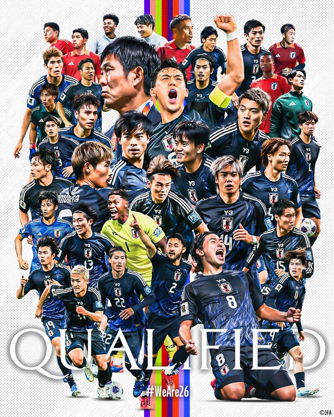  斷層領(lǐng)先！日本7輪6勝1平提前晉級(jí)世界杯，全球除東道主外首隊(duì)！