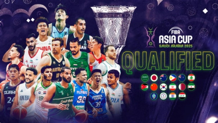  8月在沙特舉辦！FIBA官網(wǎng)：男籃亞洲杯抽簽儀式將在下月8號舉行