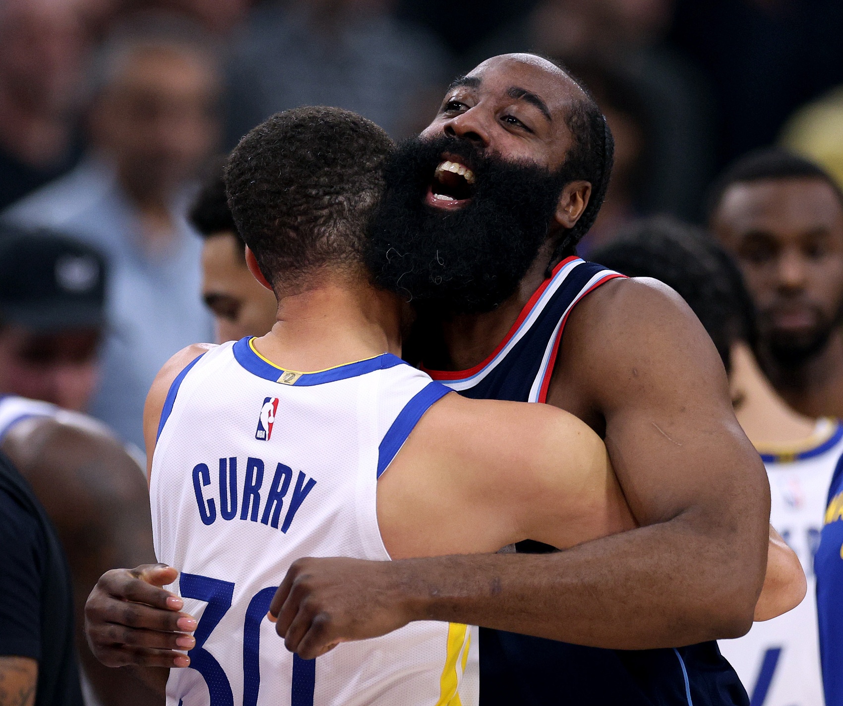  諸神黃昏！庫(kù)里哈登先后50+ NBA歷史首次兩名35歲以上球員轟50+！