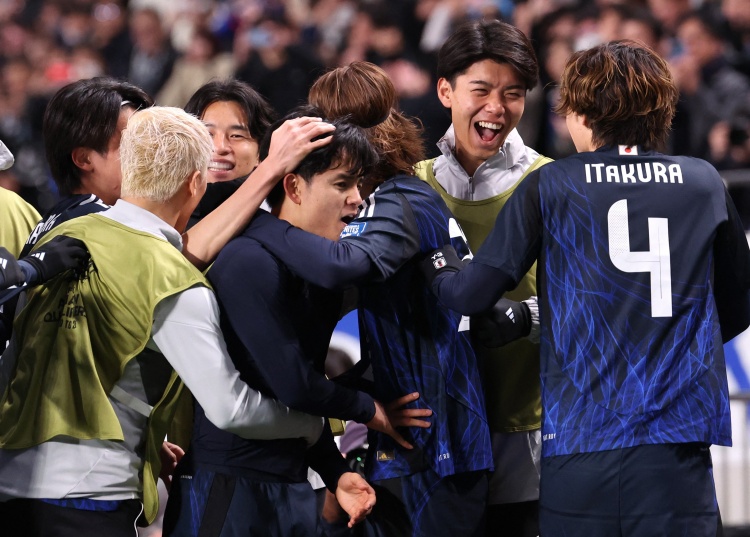  日本隊22名旅歐球員中15人來自五大聯(lián)賽，是22年3月出線時的兩倍